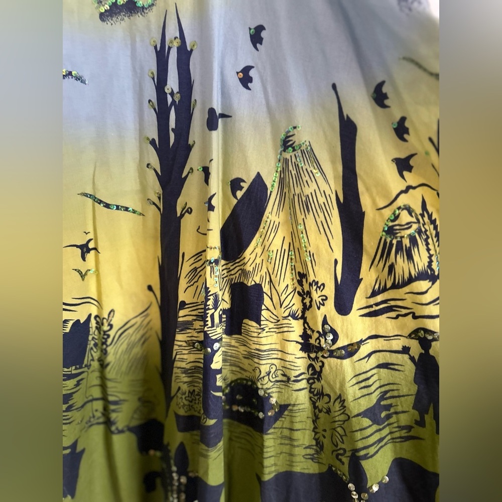 Lapis circle skirt - Picture 5 of 10
